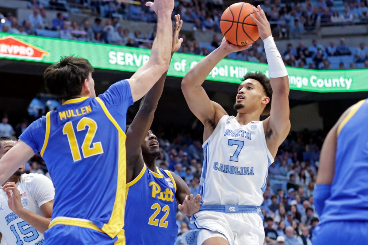 Stevenson and Trimble carry No. 11 North Carolina past Pitt
